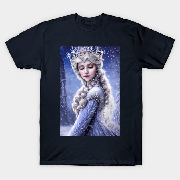Snow Princess 04 T-Shirt by PurplePeacock